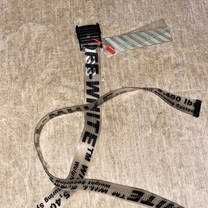 Off-White Rubber Industrial Belt (SS19)